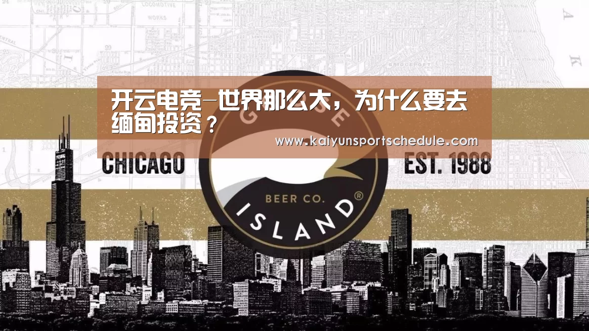 开云电竞-世界那么大,为什么要去缅甸投资?(图1) 开云首页