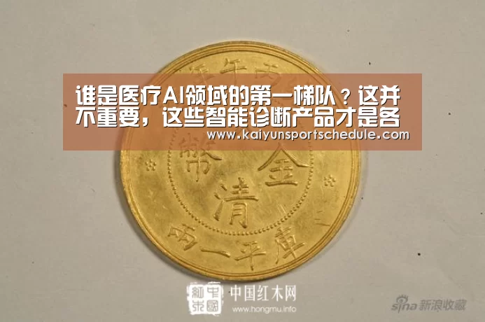 谁是医疗AI领域的第一梯队?这并不重要,这些智能诊断产品才是各自领域的翘楚“开云首页”(图3) 开云电竞