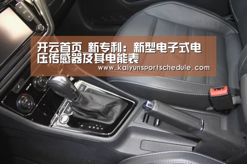 开云首页_新专利:新型电子式电压传感器及其电能表(图1) 开云首页